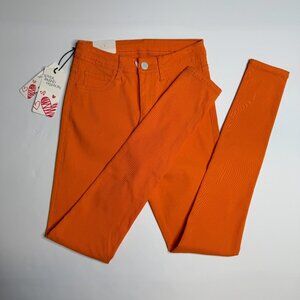 Lover Brand Orange Denim Skinny Jeans – Size Small